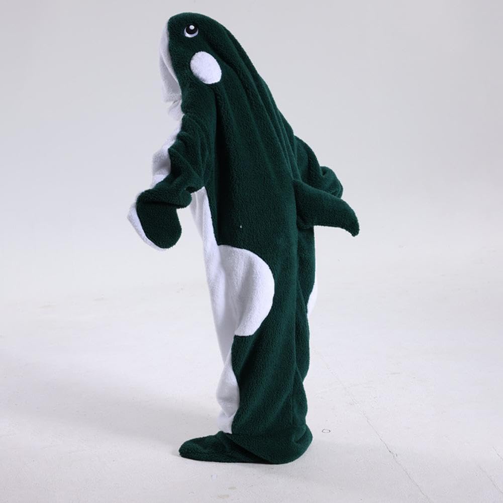 Amazon.co.jp: 動物パジャマ コスプレ グレー シャチ 寝袋