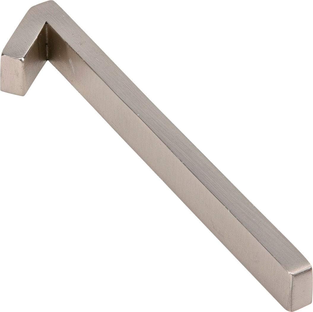 Distinctions 844701 House Number 1, Brushed Nickel Zinc Floating Address Number, Modern Outdoor Address Sign for Front Door, Mailbox, Wall, or Plaque, 5 Inches