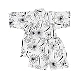 [こどもじかん] 甚平 男の子 キッズ 子供 じんべえ ジュニア 男児 花火大会 夏祭り 綿100% 高学年 中学生 コットン 日本製 XYZ(男花火ホワイト 140cm)