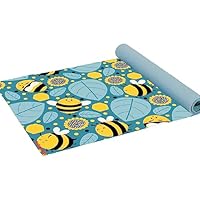 Antsy Pants Kids Yoga Mat - Yoga Mats for Kids, Home Workout, Travel, Fitness, Pilates, Stretching, Sturdy Non-Slip Exercise Mat for Toddlers, Size 60\u201D x 24\u201D, 3mm Thick Free of Toxic Phthalates