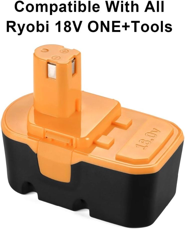 New 18V 3500mAh Replacement Power Tool Battery for Ryobi ABP1801 ABP1803 BCP1817/2SM B-1815-S 1322401 1323303 BID-1801M