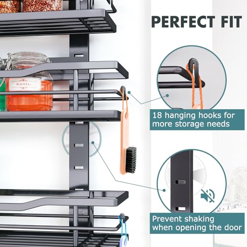 image for Eastherry Over The Door Pantry Organizer，9-Tier Over The Door Organi