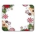 Produktbild Mauspad Weihnachten Stillleben rot Spielzeug Fichte Zweige und Ornamente Mousepad für Notebooks, Desktop-Computer Mauspads, Bürobedarf 10x12 Zoll