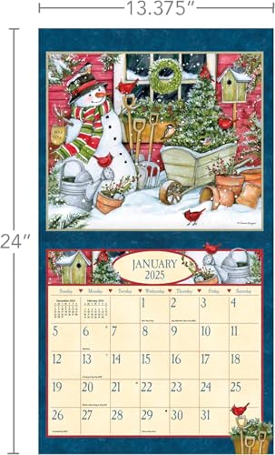 Langheartandhomebysusanwinget2025wallcalendar  Urban Country Home Decor Lang heart and home by susan winget 2025 wall calendar  urban country home decor