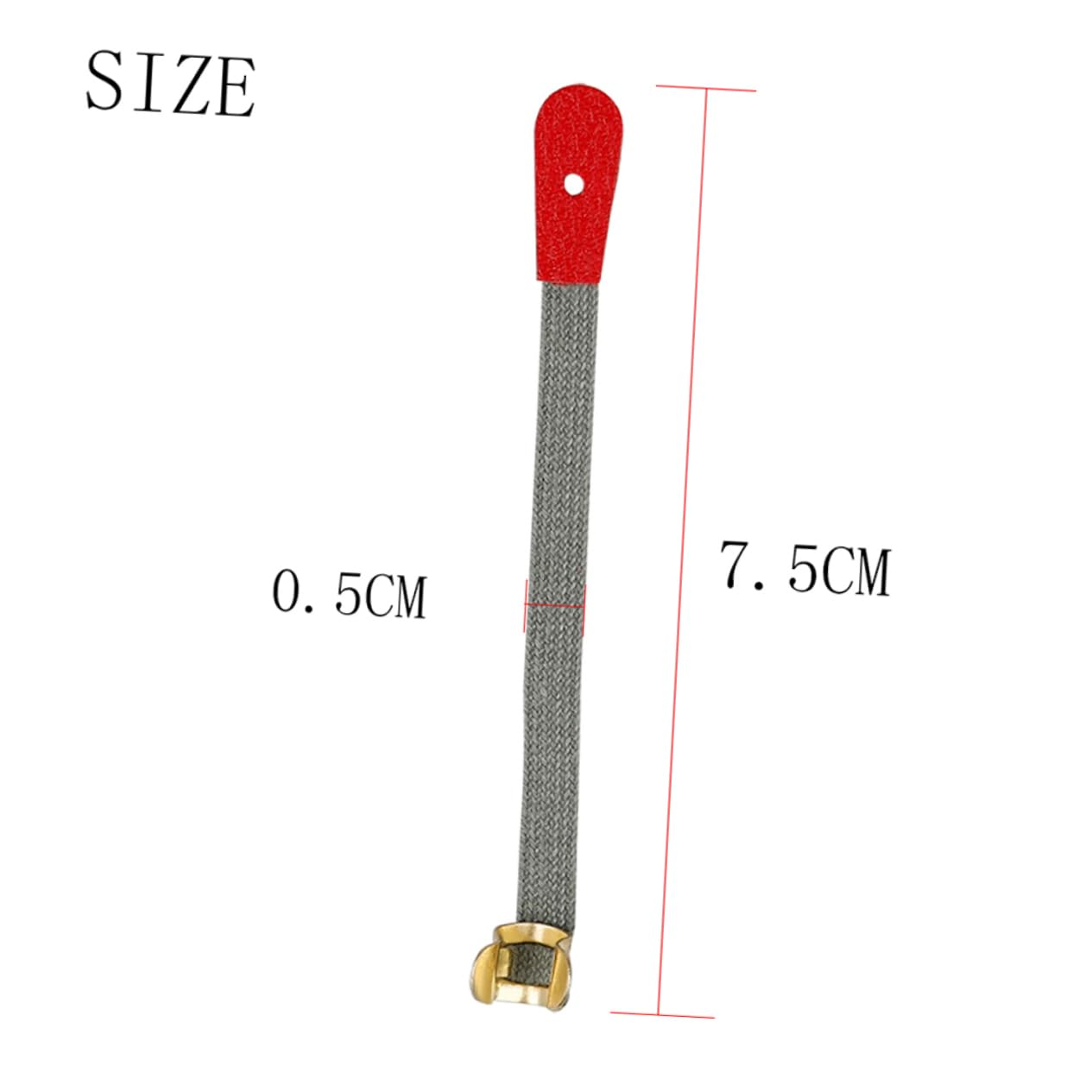 BESTonZON Klavier Stimmgurt 50 Stück Mit Metallschnalle Langlebiges Klavier Stimmseil Für Klavierstimmer Leichtes Und Tragbares Klavierkletterwerkzeug Für Schüler Und Anfänger