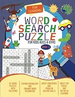 Word Search Puzzle Fun for Kids Ages 4–6: Puzzle Activity Book for children 4-6, Strengthen Phonics, Vocabulary, and Fine Motor Skills. B0F6CKJ6VB Book Cover