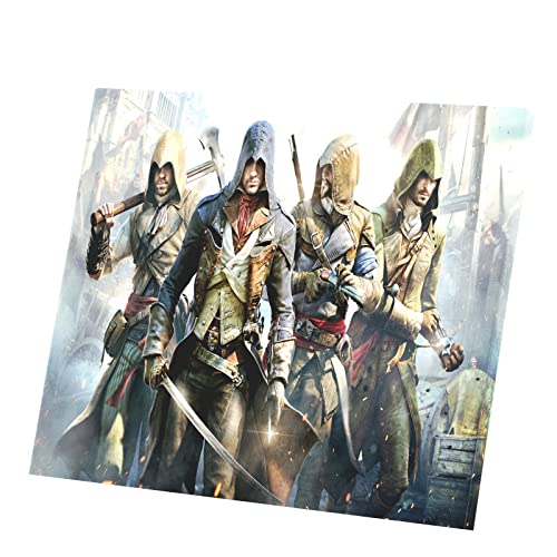 Tableau Décoratif Toile Imprimée Assassin Jeux Video en haute définition 71x60