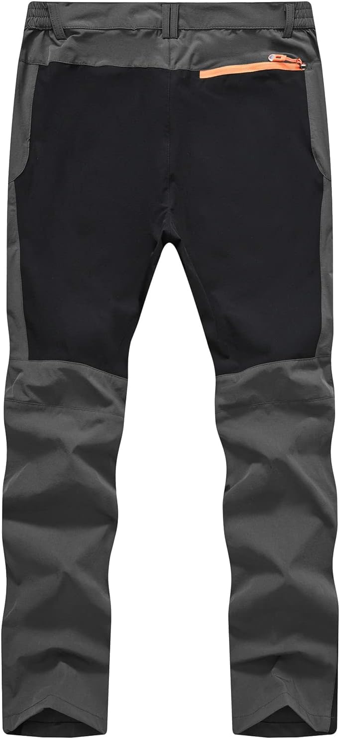 TBMPOY Men's Hiking Work Cargo Pants Lightweight Waterproof Quick Dry Outdoor Mountain Pant Fishing Camping - Image 3