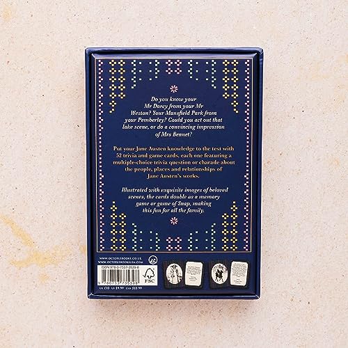Jane Austen - A Card and Trivia Game: 52 illustrated cards with games and trivia inspired by classics