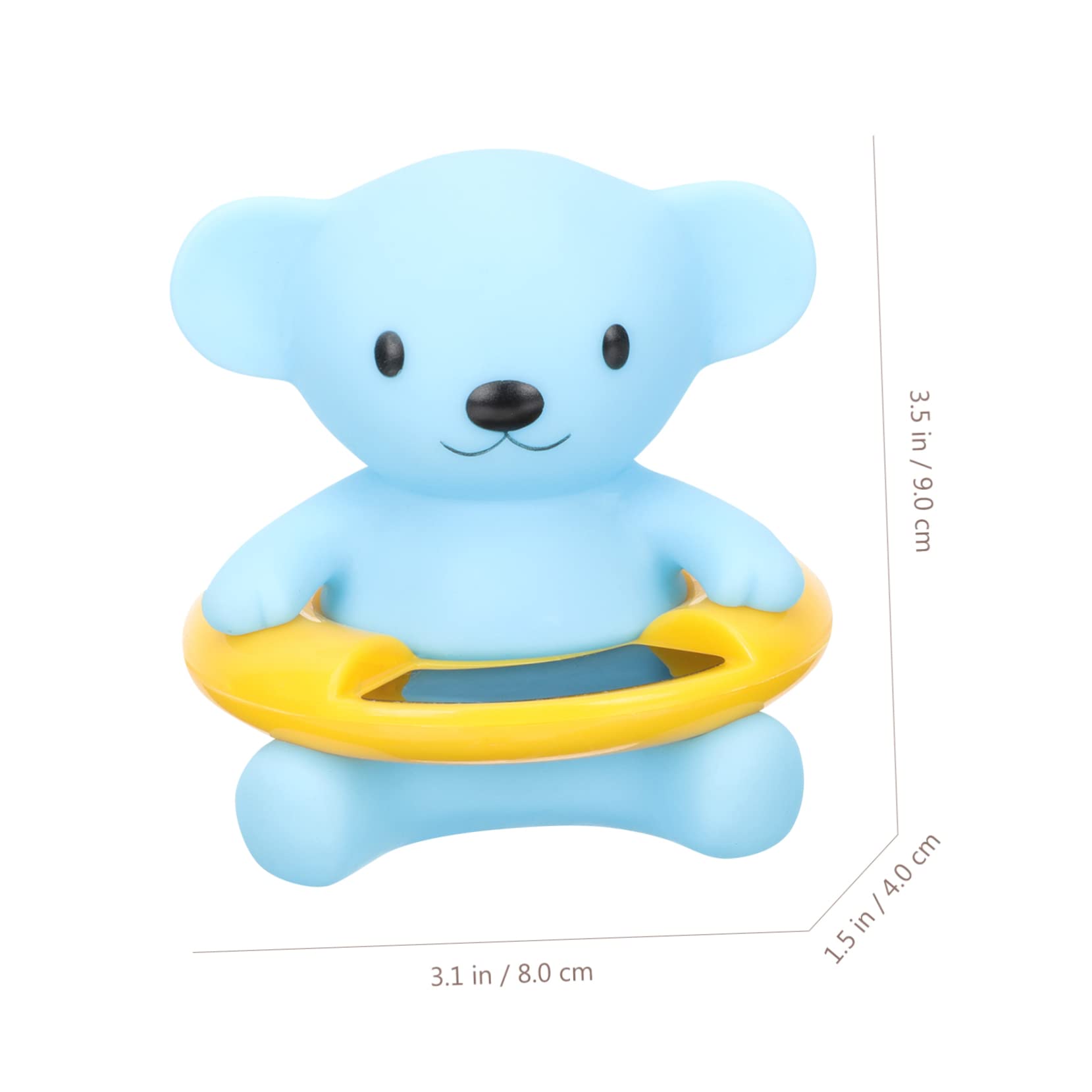Mipcase 3pezzi Termometro Per Bagnetto e Piscina Monitoraggio Per Ragazza e Ragazza Design Galleggiante Display Lcd Misurazione Precisa Della Temperatura Per La