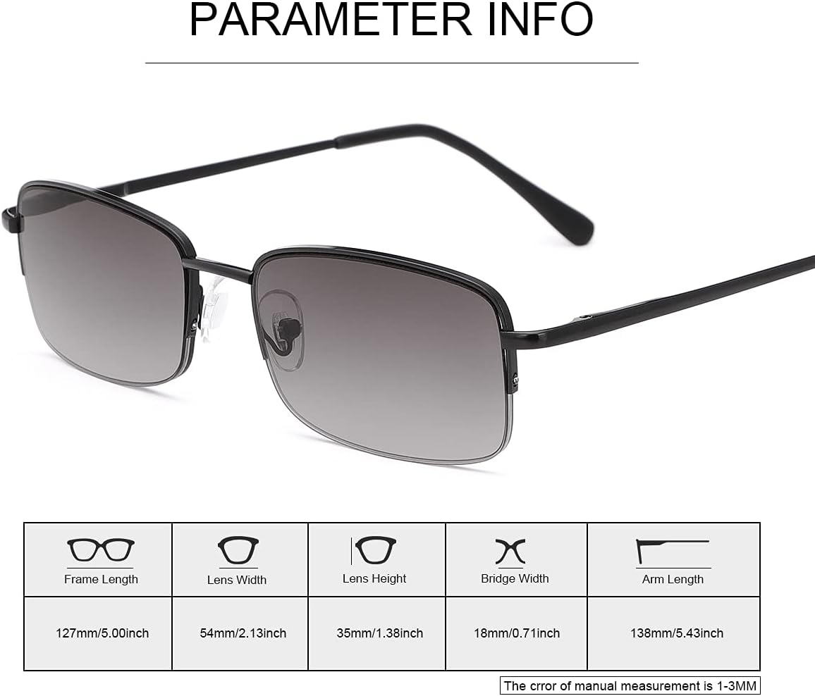 2 Pairs Full Lens Spring Hinge Reading Sunglasses UV400 Protection Sun Readers Blue Light Blocking Glasses Eyewear
