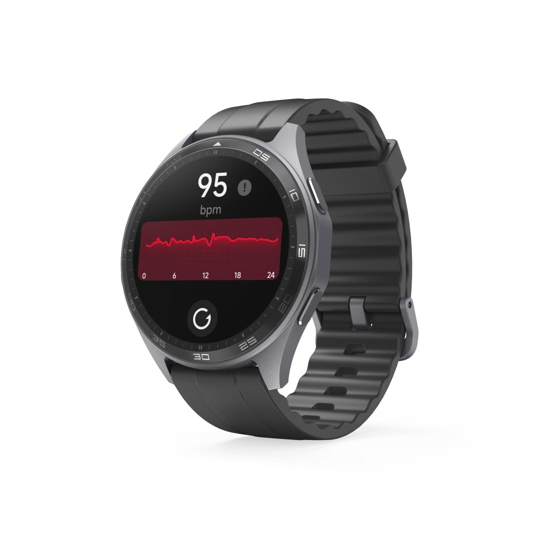 Hama | Reloj Inteligente 1.43" (Smartwatch Resistente al Agua IP68, GPS, análisis sueño, frecuencia Cardiaca, Monitor de hasta 100 Actividades, Pantalla táctil) Azul