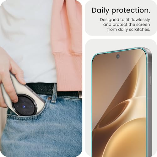 Image of FIRST MART Military-Grade Tempered Glass Camera Lens for Vivo X300 Pro 5G (6.78 Inch) With Black Camera Ring Guard & Installation Kit | Edge-to-Edge Protector Coverage | Black