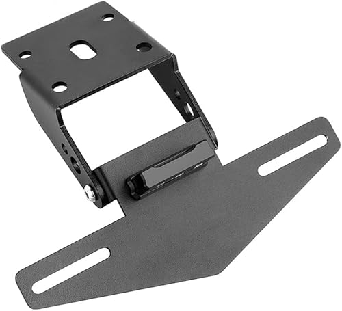 Miniatura 3 de Duke 125 390 - Soporte para placa de matrícula de motocicleta con luz LED para Duke 125 250 390 2017 2018 2019 2020 2021 2022 2023 - Negro