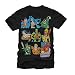 DC Comics Men's Justice League Boxes T-Shirt