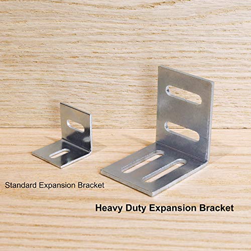 Heavy Duty Wood Table Top Expansion Bracket Clip Fastener Connector Z