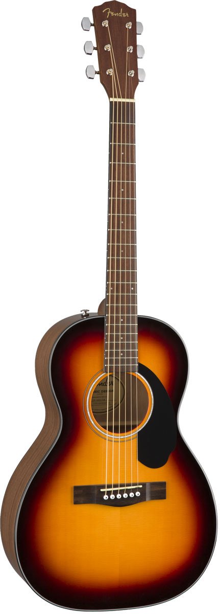 Fender CP-60S - Chitarra acustica per destrorsi, corpo da salotto, colore: Sunburst