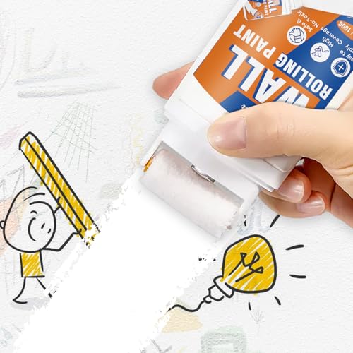 Galitoon Peinture Blanche, Peinture Blanche Mur et Plafond à Base d'Eau àSéchage Rapide, Peintures BlancheMur intégrée pour des Retouches Faciles 100ML...