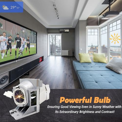 Supermait RLC-109 Replacement Projector Bulb Lamp with Housing Compatible with Viewsonic PA503W / PG603W / PS501W / PS600W - Image 2