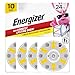 Energizer Hearing Aid Batteries Size 10, Yellow Tab, 24 Pack