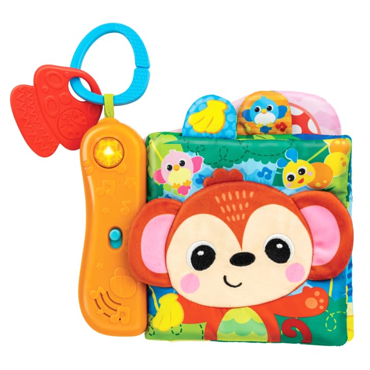 winfun Jungle Animals Sensory Book, Multicolor