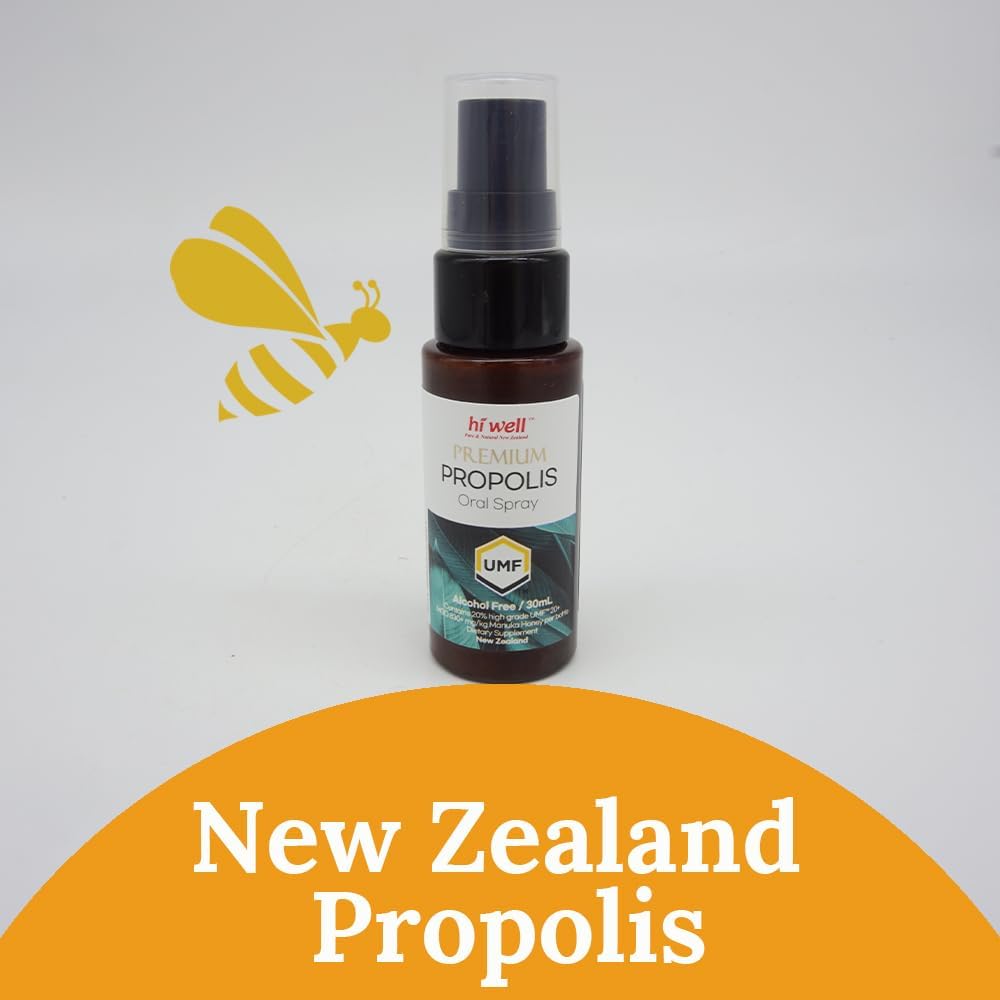 (Pack of 3) Hi Well Premium Propolis MGO 830+ Oral Spray 30ml