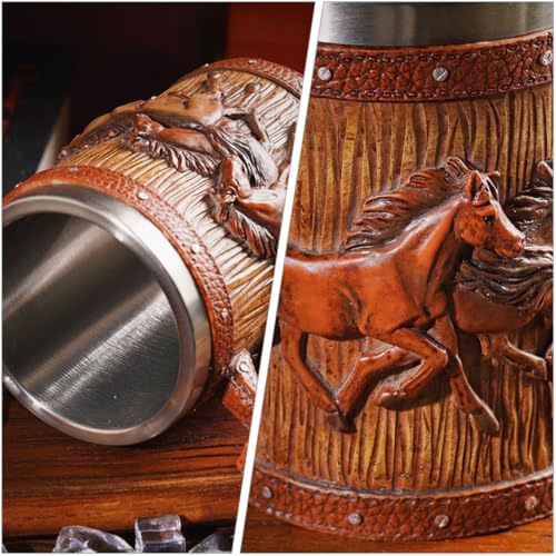 Verre à bière Viking CRAFTHROU en résine durable et stable - 6