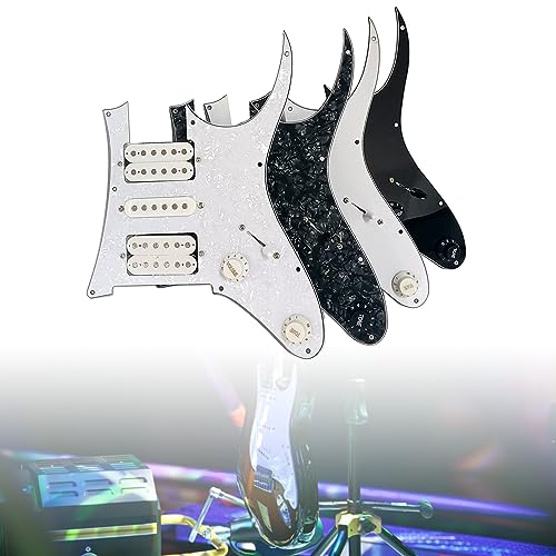 Pickguard guitare électrique pré-câblé HSH avec micros Alnico pour remplacement - 2