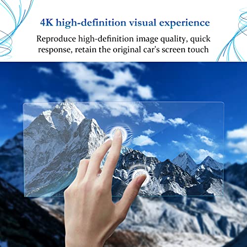 SKTU Screen Protector Compatible with Ford Focus MK4 2022-2024 Sat Nav Tempered Glass Scratch-Resistant Anti-Fingerprint (13.2 Inch) - Image 3