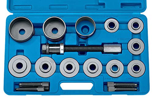 JOMAFA - Kit extractor de rodamientos y cojinetes universal, 20 piezas. (Extractor e instalador)