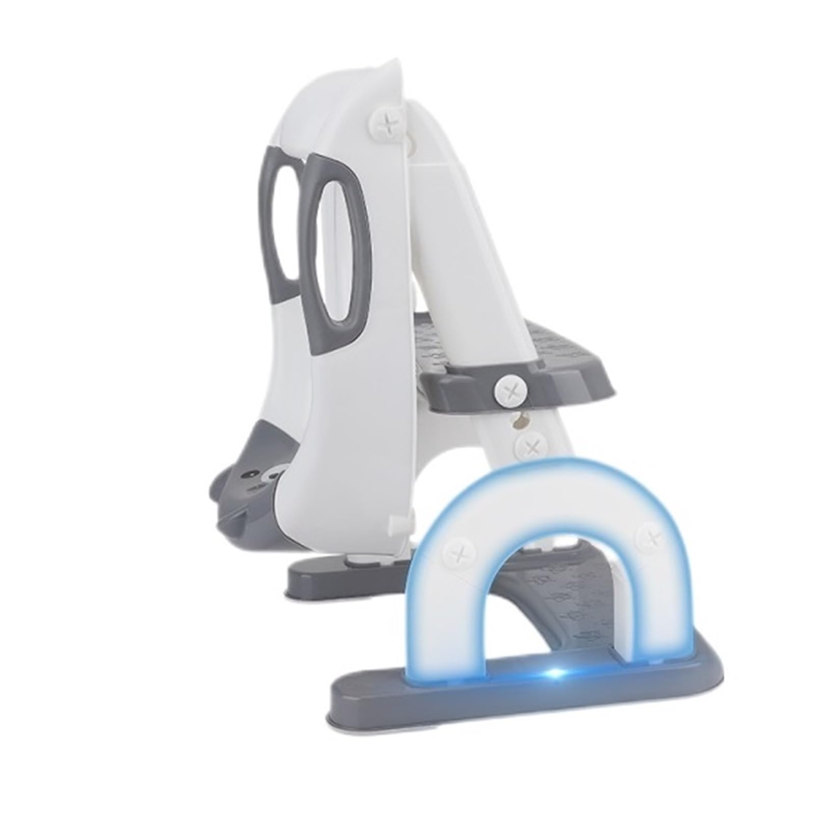 Kinder-Toilettensitz Mit Treppe, Verbesserter Toilettenaufsatz For Kinder, For Jungen Und Mädchen, Höhenverstellbar, Sicherer Toilettensitz Robust Und Bequem