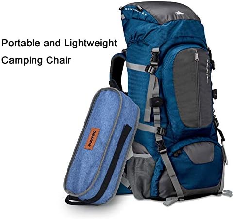 RISEPRO Camping Ultralight Portable Folding Chair with Carry Bag Outdoor Backpacking Hiking Picnic Fishing
