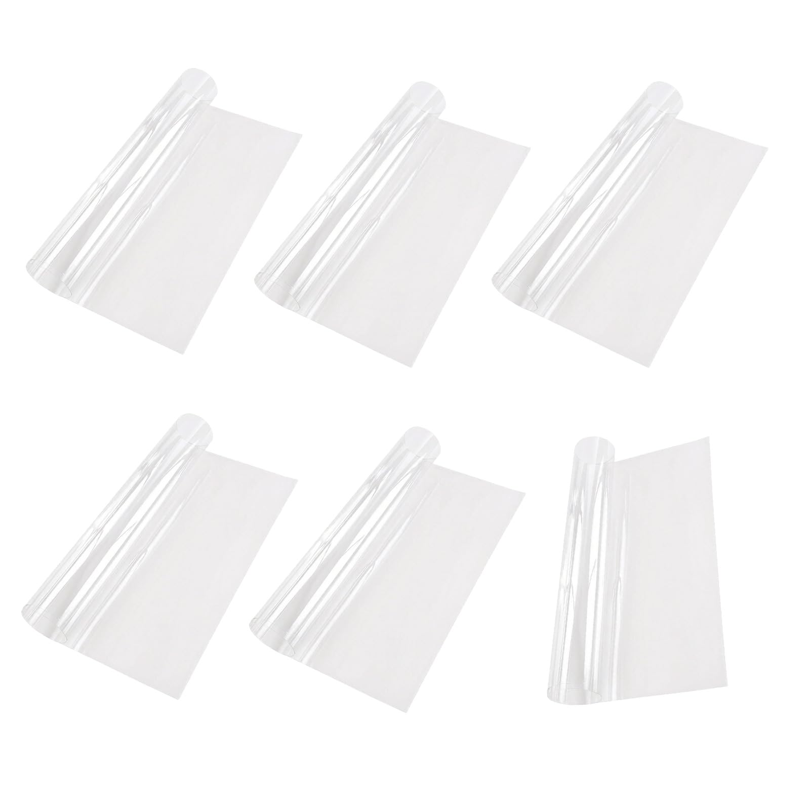 Hojas de plantillas para acolchar cortables, stock transparente para planificación de patrones, uso de diseño transparente, paquete de 6, 0, 02 cm, plantilla transparente para fabricantes, hoja de de
