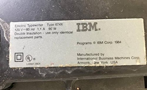 Ibm Wheelwriter 5 Electronic Typewriter P/N 5441 #TOP2