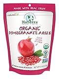 NATIERRA Nature's All Foods Organic Freeze-Dried Pomegranate Arils | Non-GMO & Vegan | 1.3 Ounce