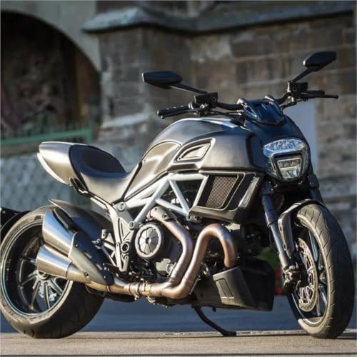 Couvercle de becquet et capot de selle aérodynamique pour Ducati Diavel 1200 - 5
