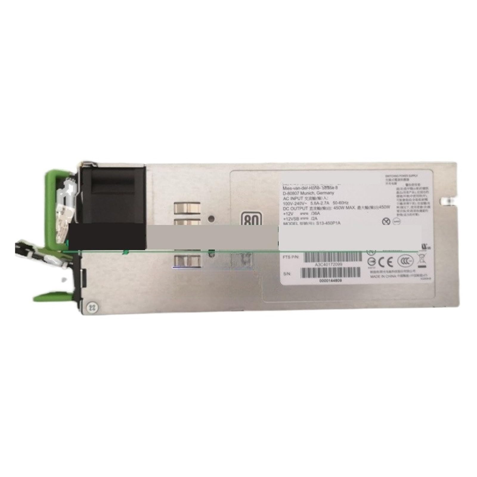SWEWDSQG For S26113-E575-V70 S13-450P1A RX1330 M3 M2 450W Power Supply