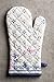 Maison d' Hermine 100% Cotton Oven Mitt & Pot Holder Set (7.5