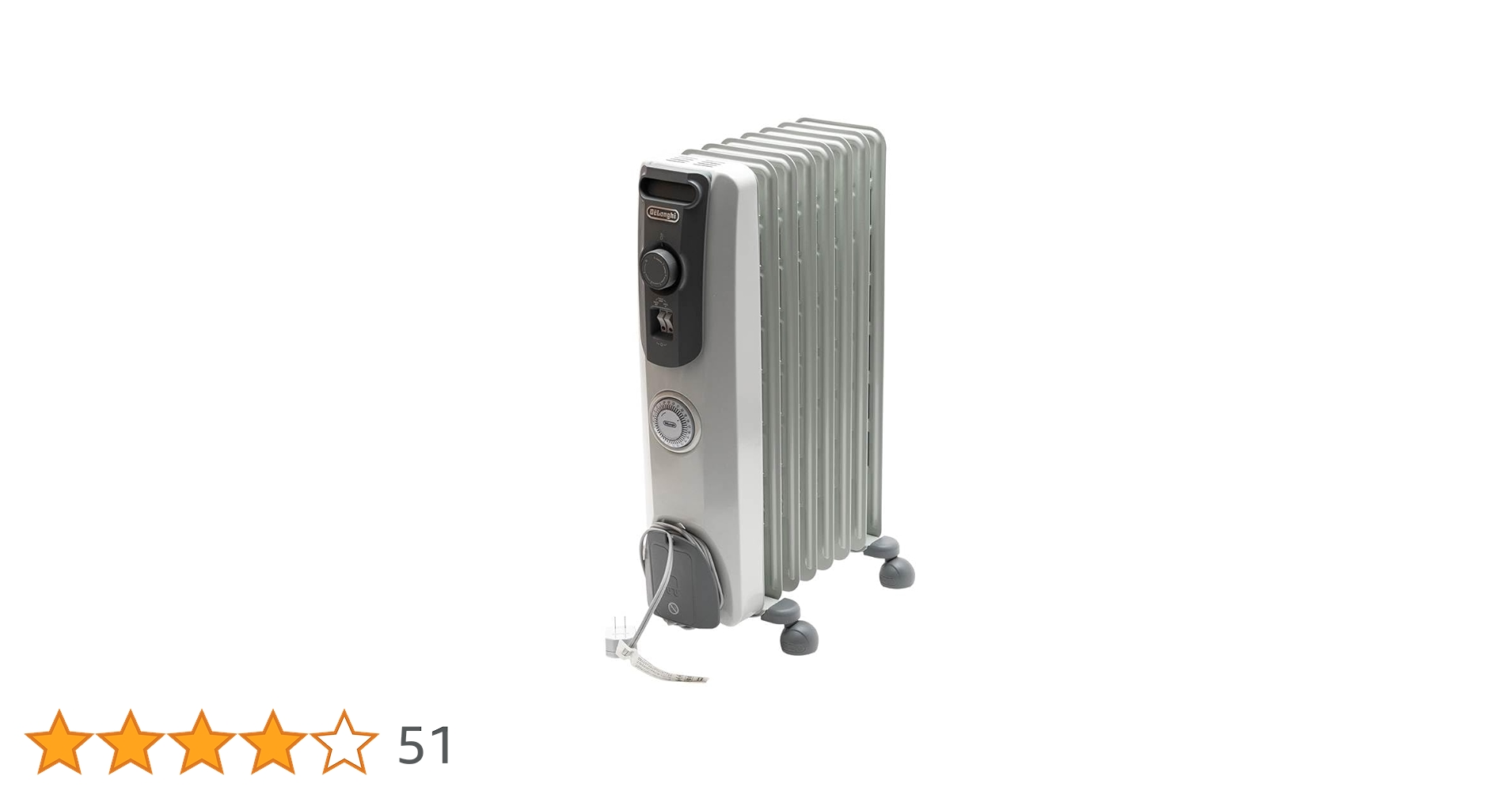 Amazon | DeLonghi (デロンギ) オイルヒーター RHJ10F0812-SG 約幅245 Amazon | DeLonghi (デロンギ) オイルヒーター RHJ10F0812-SG 約幅245