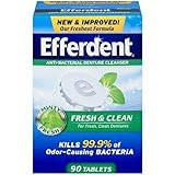 Efferdent Plus Mint Denture Cleanser Tablets 90 ea by Efferdent