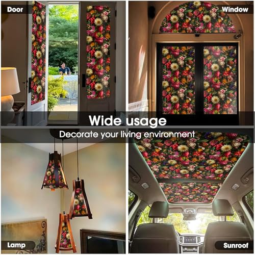 Vinilo decorativo autoadhesivo para ventanas 15.7x118 pulgadas miniatura 5