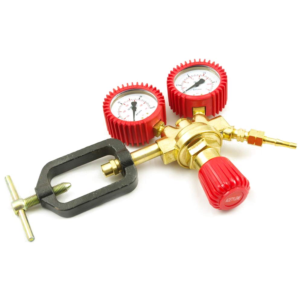 Riduttore Di Pressione Per Acetilene IPOTOOLS - Regolatore 0-40 Bar Con Beccuccio 6-8 Mm - Foto 6