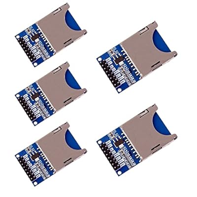 ANGEEK 5 Piezas SD Card Reader Módulo SD Card Reader Shield Módulo Compatible con Arduino ESP Raspberry Pi | Ya disponible en tu tienda friki favorita! En mundofriki.es! ANGEEK 5 Piezas SD Card Reader Módulo SD Card Reader Shield Módulo Compatible con Arduino ESP Raspberry Pi | Ya disponible en tu tienda friki favorita! En mundofriki.es!