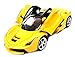 Ferrari La Ferrari RC Car Officially Licensed Replica Model Remote Control Vehicle 1/14 Scale (YELLOW)