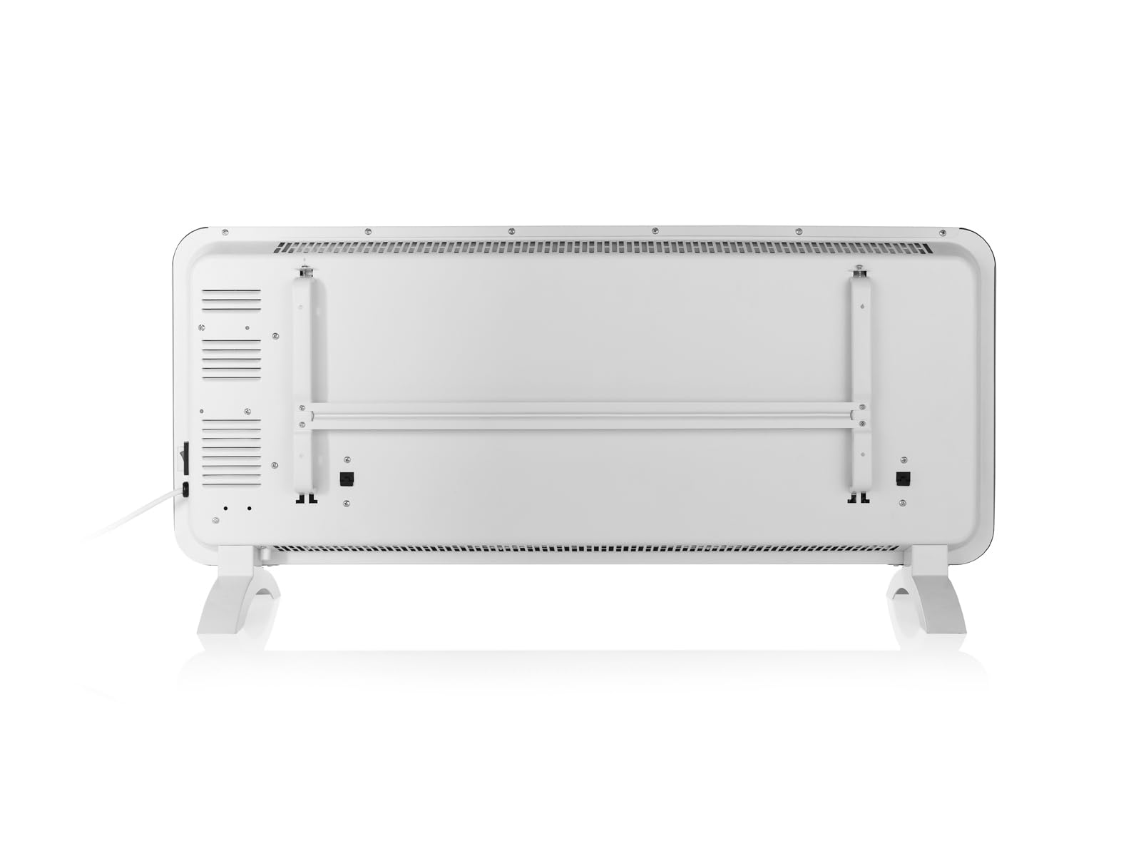 Princess Smart Convector Heater - 2000 W - sterowanie za pomocą darmowej aplikacji - szklany panel - możliwość montażu na ścianie - z ekranem dotykowym LED