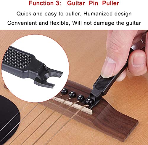 Image of DEVICE OF URBAN INFOTECH Guitar Strings with Guitar String Winder, String Cutter, Pin Puller All in One Guitar Tool Acoustic Guitar Strings with Guitar Picks Guitar Accessories for Acoustic Guitar