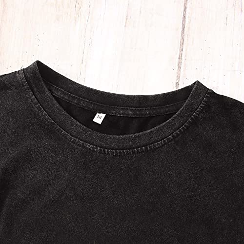 Rodeo Cow Skull Shirts for Women Vintage Western Bull Skull Graphic T-Shirt Retro Cowgirl Oversized Casual Tee Tops4