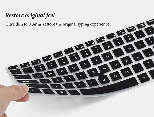 Protector de teclado para Dell Latitude 5500 y Precision 15.6" negro miniatura 4