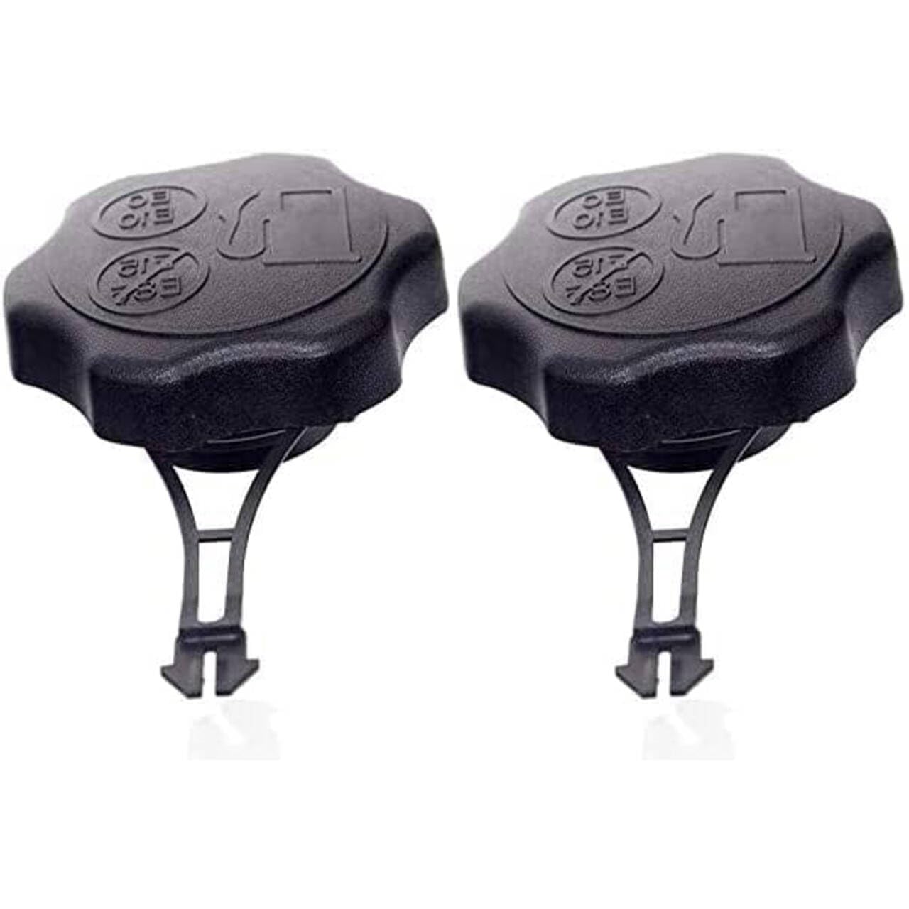 594061 Fuel Tank Cap for B&S 675exi 725exi Series Engines 093J02-0093-F1 093J02-0119-F1 Toro Craftsman Lawn Mower Gas Tank Caps Replacement (2/Pack)