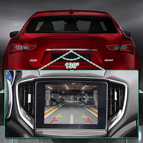 Image of 68144068AC Front Side Rear Backup Surround View Camera Replacement for Chrysler Pacifica Voyager Ram 1500 Maserati Ghibli Levante 2017-2022 Replaces 68144068AB, 68144068AD, 68417514AA by GreenYi